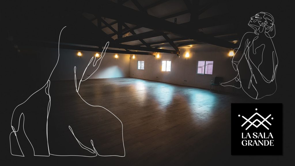 La sala grande noche